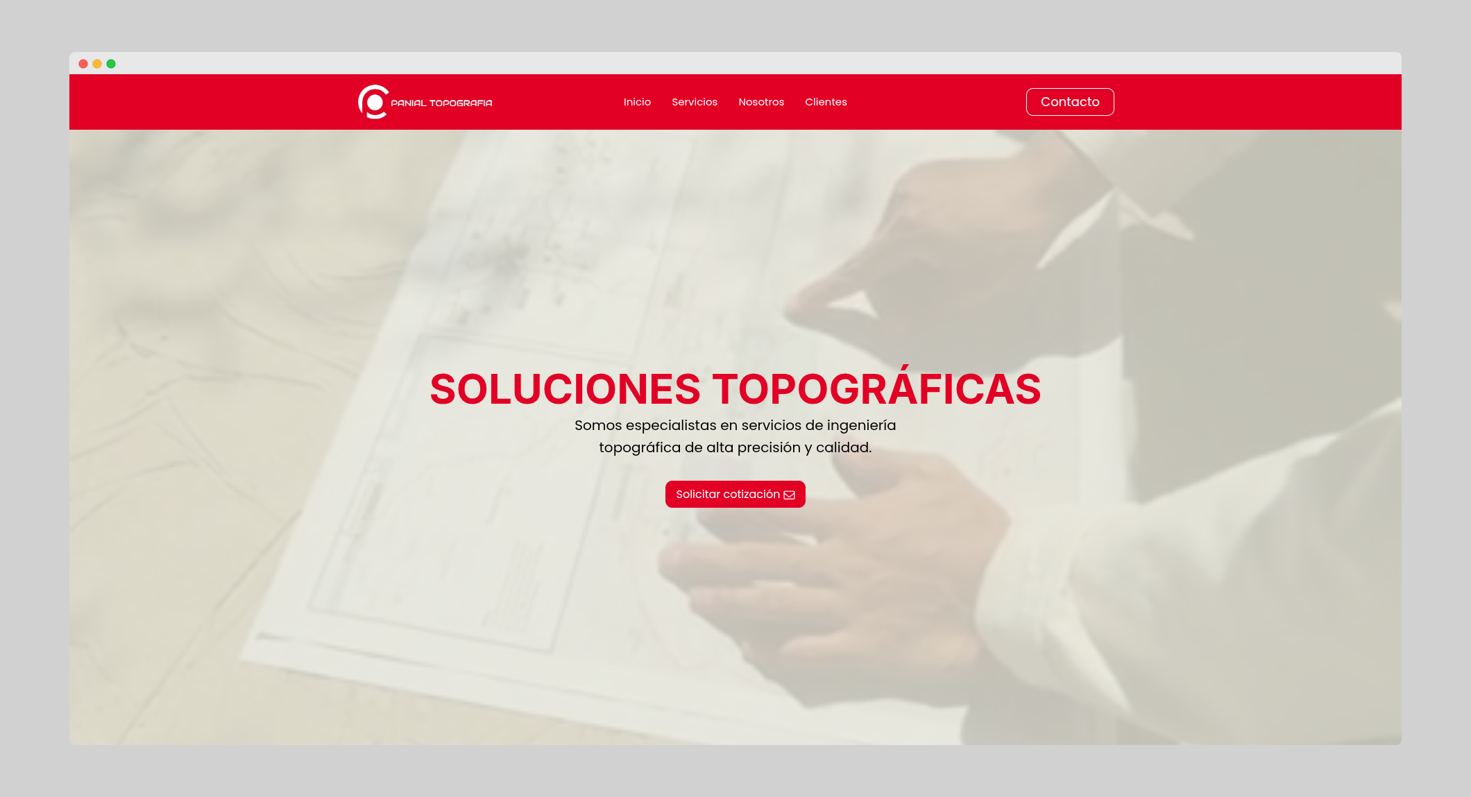 Panial Topografía